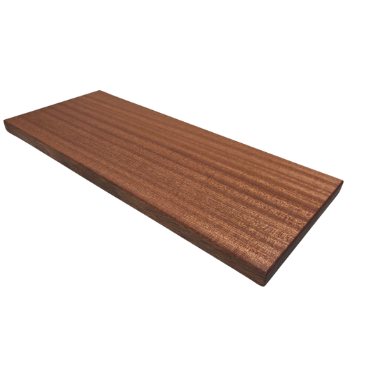 Premium Solid Mahogany Small Charcuterie/ Cutting Board  - 15.0 x 6.0 x 0.66 in