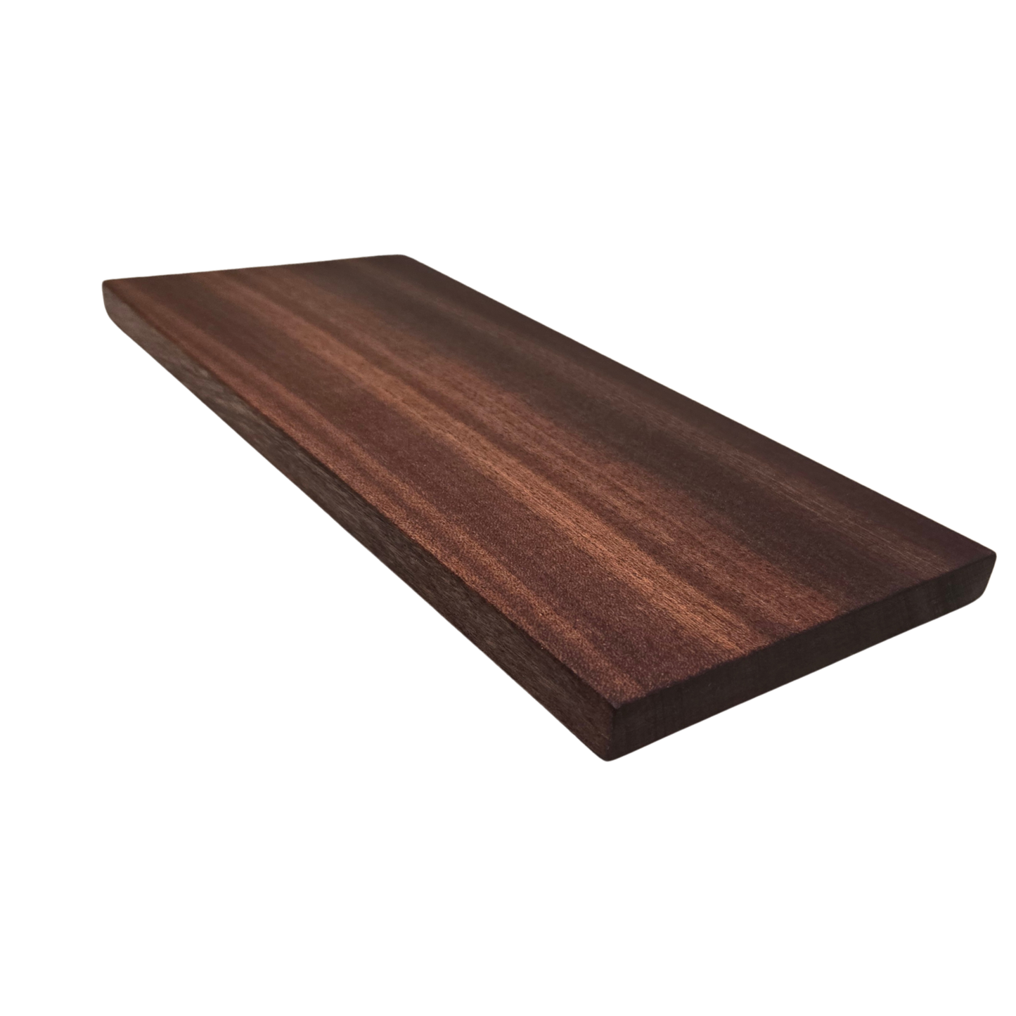 Premium Solid Mahogany Small Charcuterie/ Cutting Board - 12.0 x 5.0 x 0.6 in