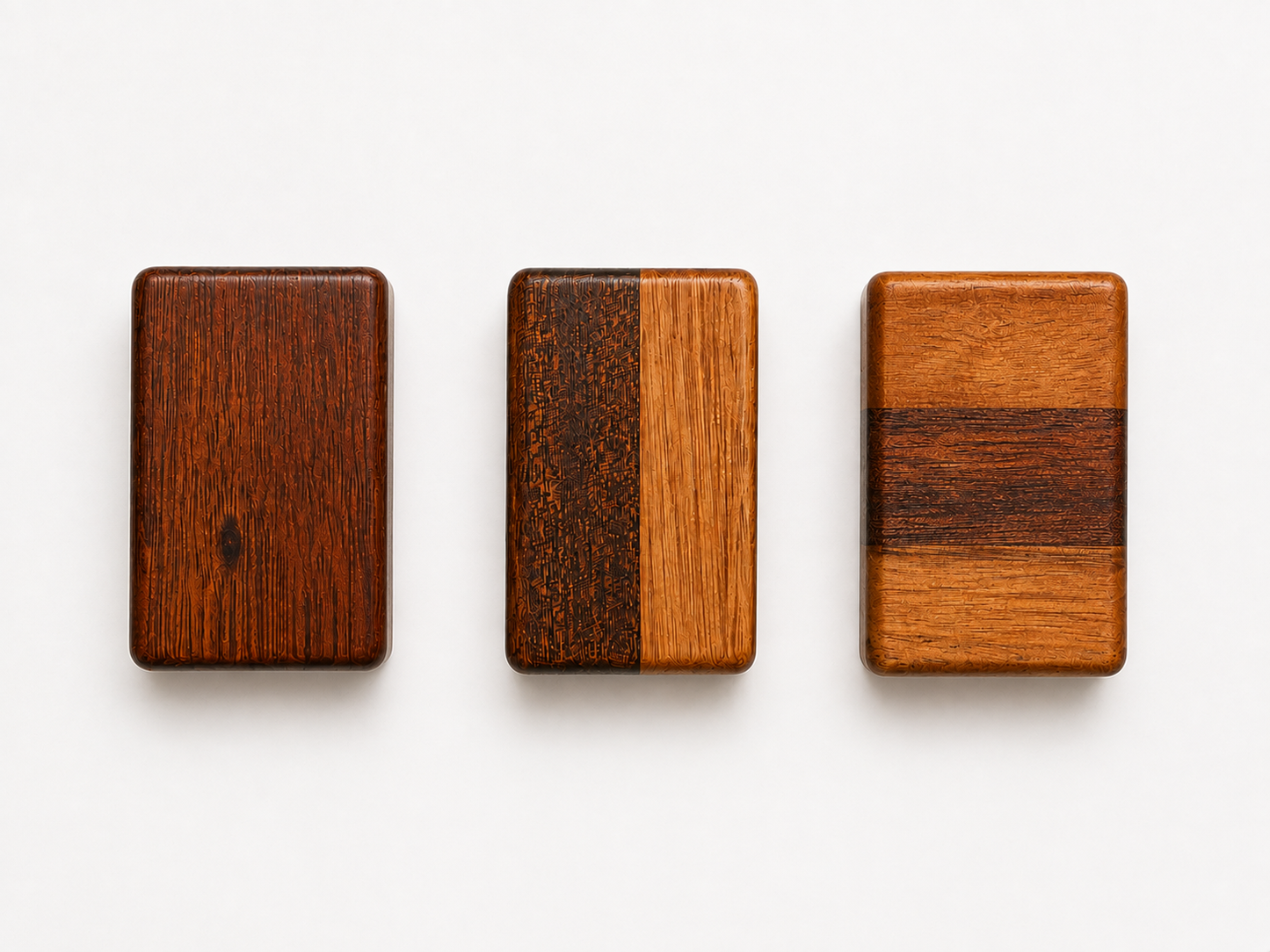 Heirloom Wooden 1-2-3 Math & Counting Blocks | Solid African Mahogany