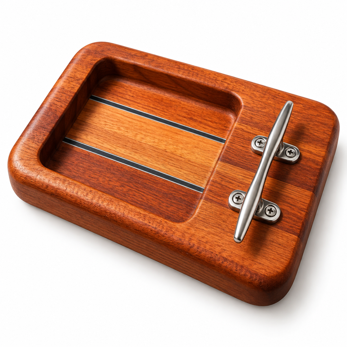 Deepdale — Solid Mahogany Bedside Valet