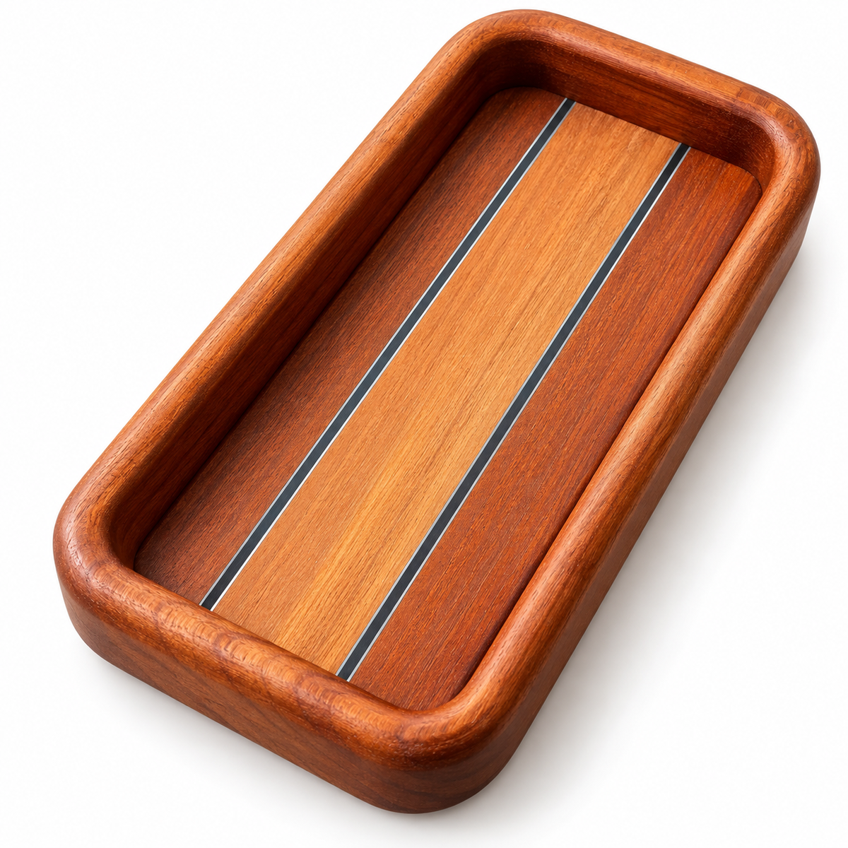 The Eaglet - Small Mahogany Drop Tray