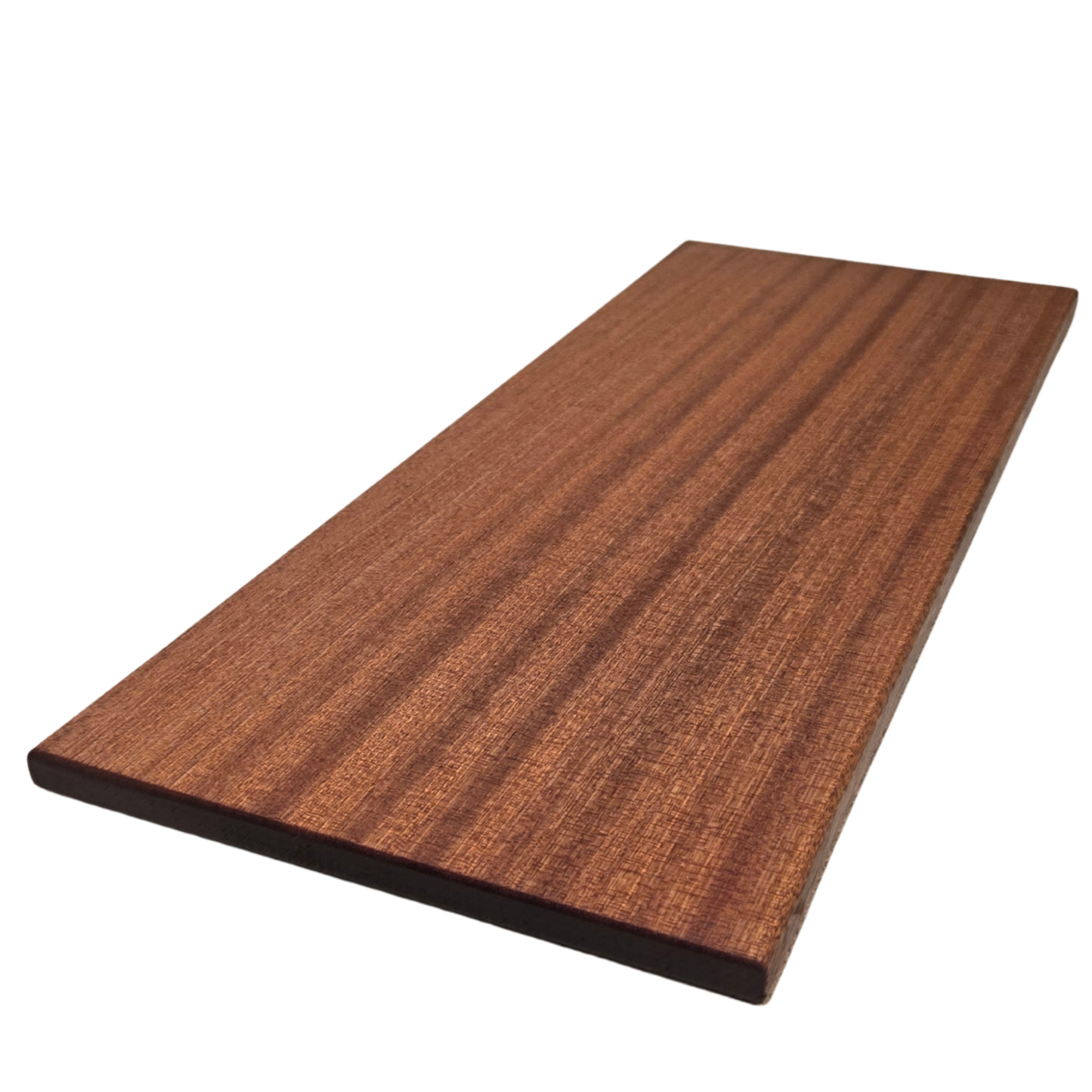 Premium Solid Mahogany Small Charcuterie/ Cutting Board  - 15.0 x 6.0 x 0.4 in