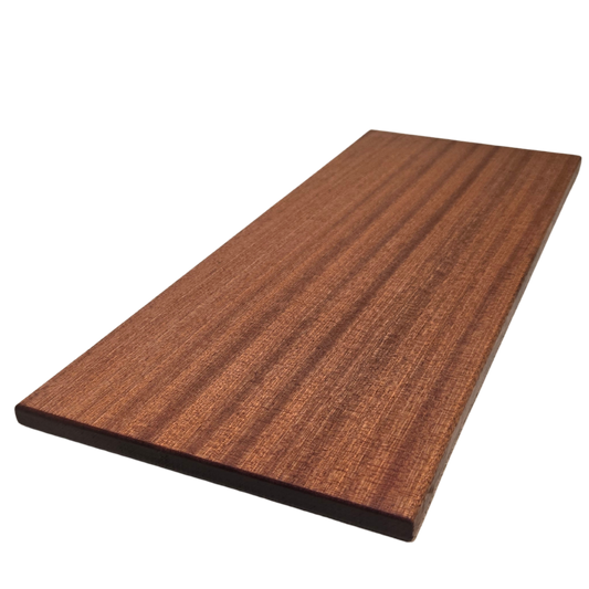 Premium Solid Mahogany Small Charcuterie/ Cutting Board  - 15.0 x 6.0 x 0.4 in