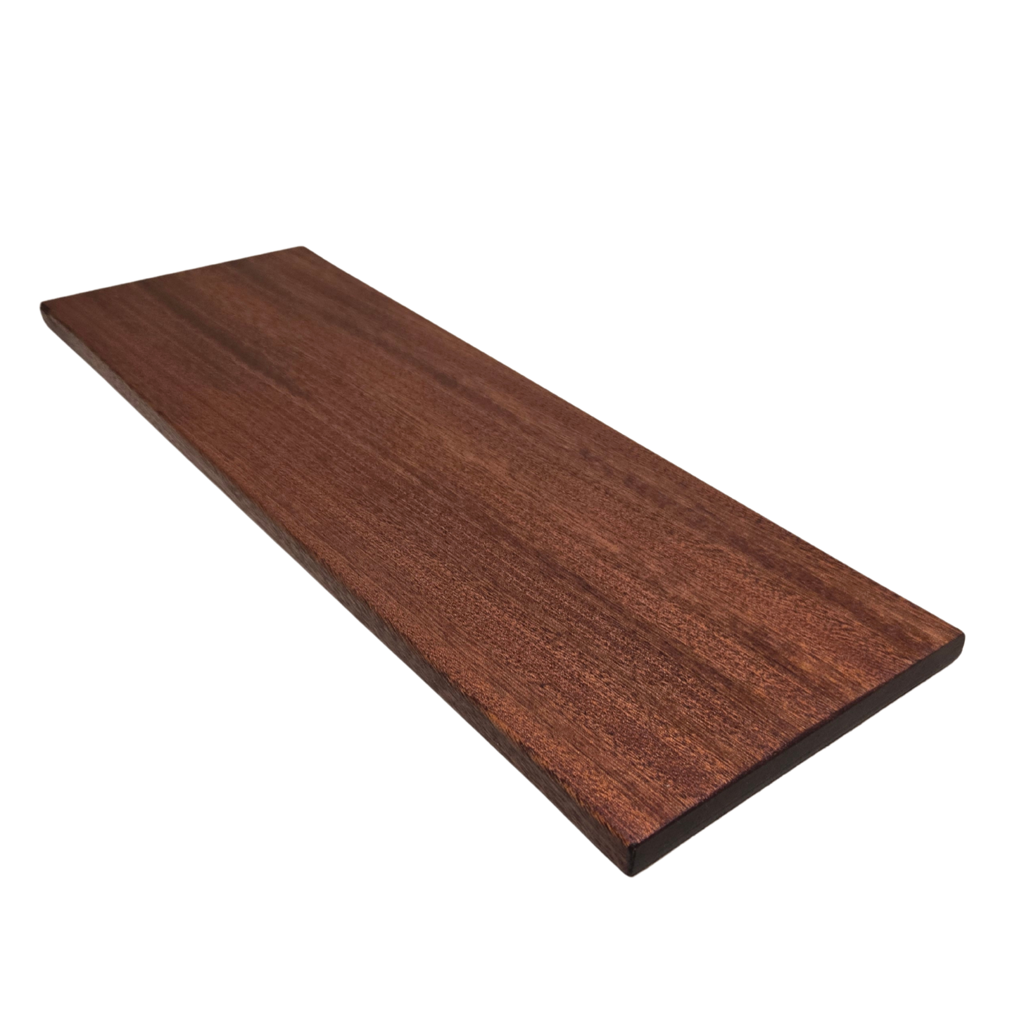 Premium Solid Mahogany Small Charcuterie/ Cutting Board  - 14.5 x 5.0 x 0.44 in