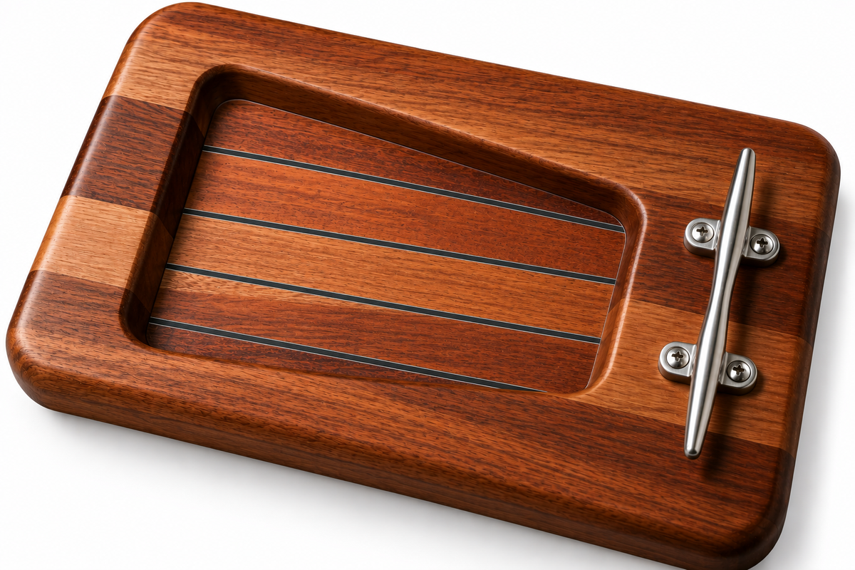 Portofino — Mahogany Sun Deck Valet