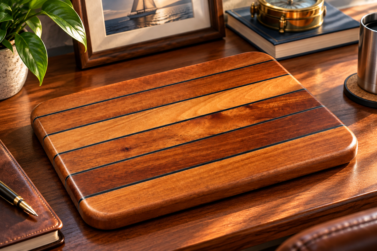 Inisfada — Mahogany Laptop Deck