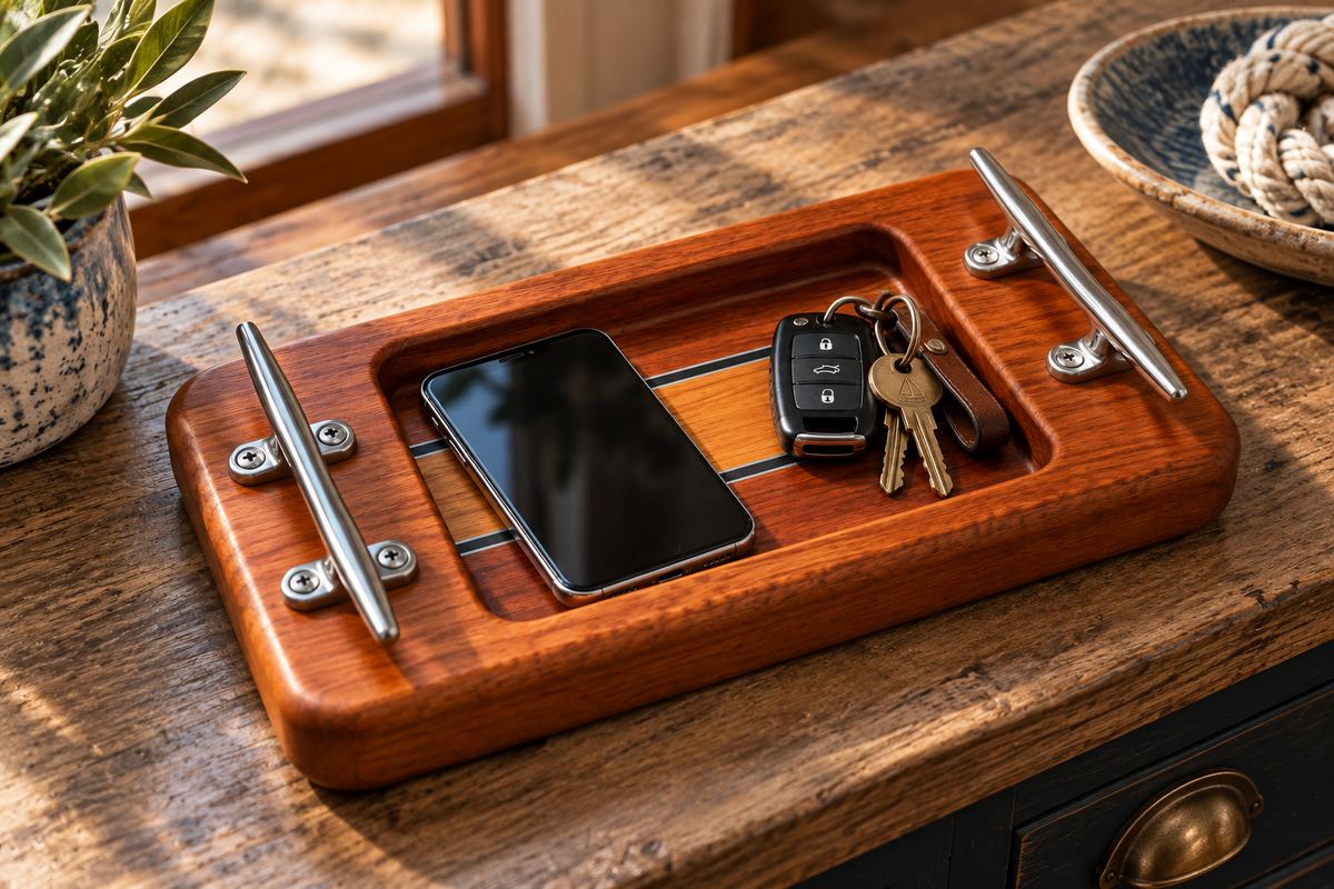 The Braes — Solid Mahogany Dresser Valet