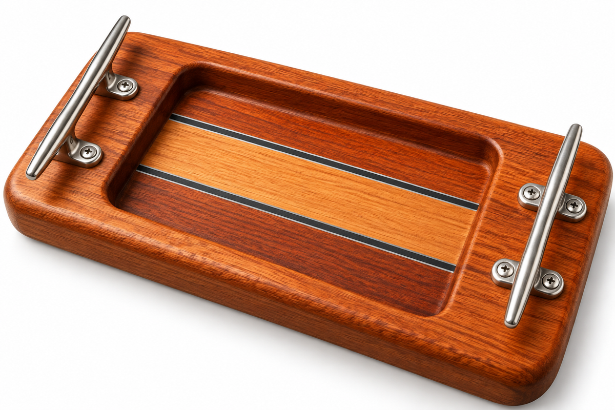 The Braes — Solid Mahogany Dresser Valet